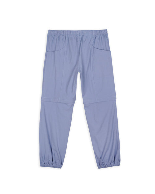 Alpinist Seersucker Convertible Pant - Slate Blue 2