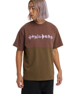 Amoeba Short Sleeve Football T-Shirt - Olive 5
