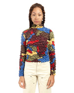Stained Glass Bubble Turtleneck - Multi 3