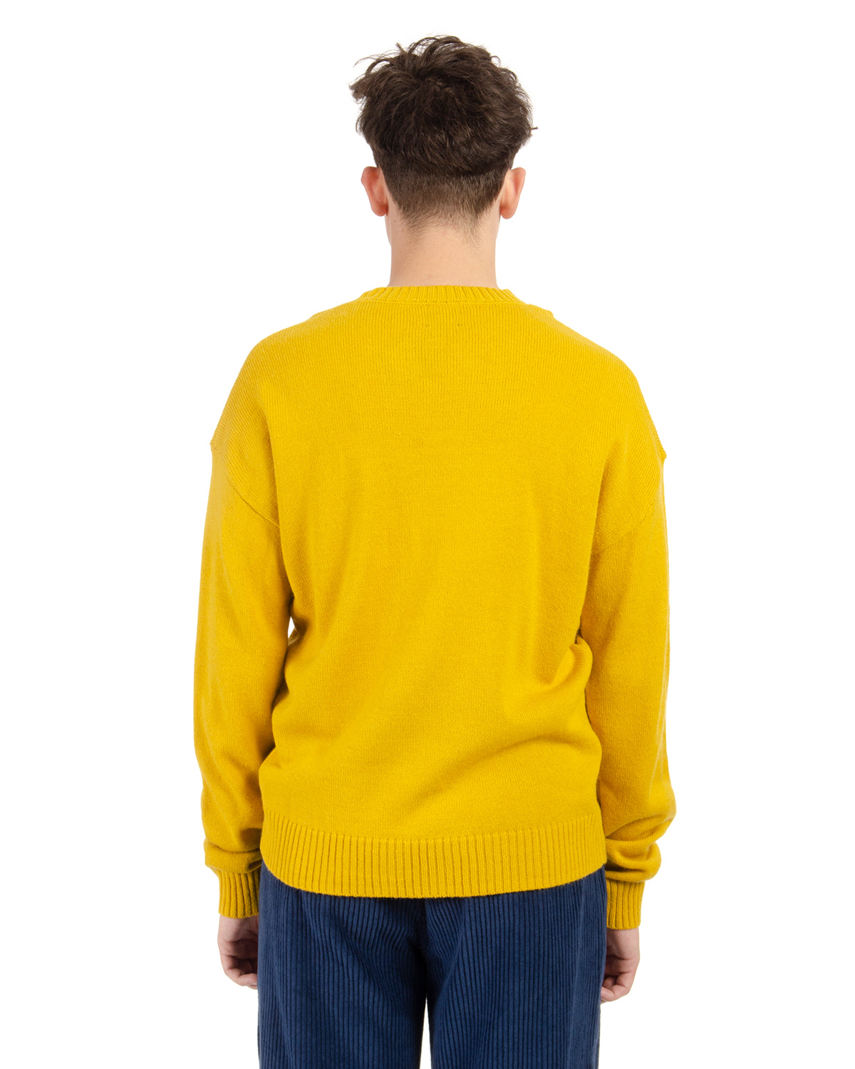 Slingshot Knit Sweater - Mustard