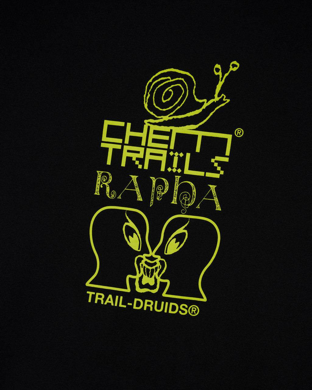 Brain Dead x Rapha Trail Ghoul Long Sleeve - Black 3
