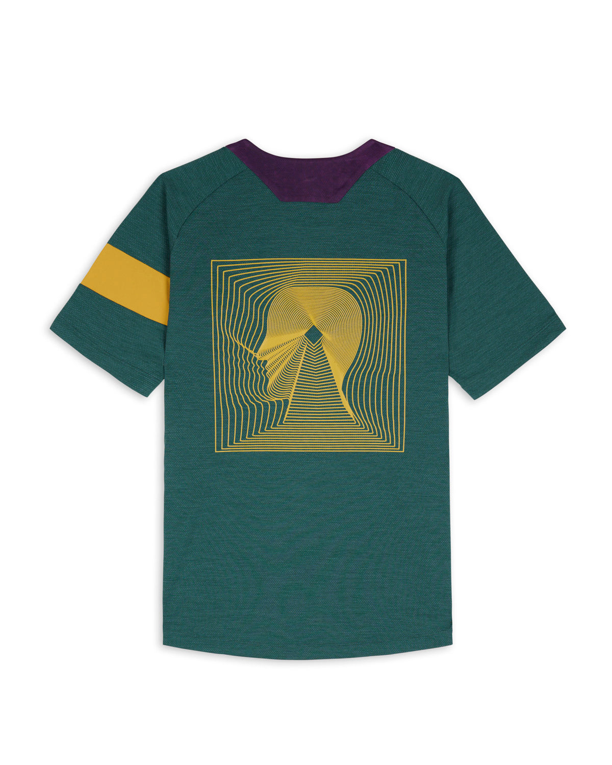 Brain Dead x Rapha Trail Technical T-shirt - Dark Green