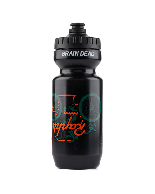Brain Dead x Rapha Trail Water Bottle - Black 2