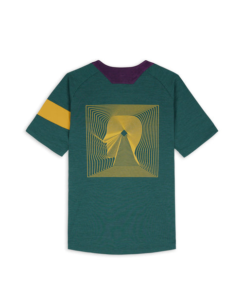 Brain Dead x Rapha Women's Trail Technical T-shirt - Dark Green 2