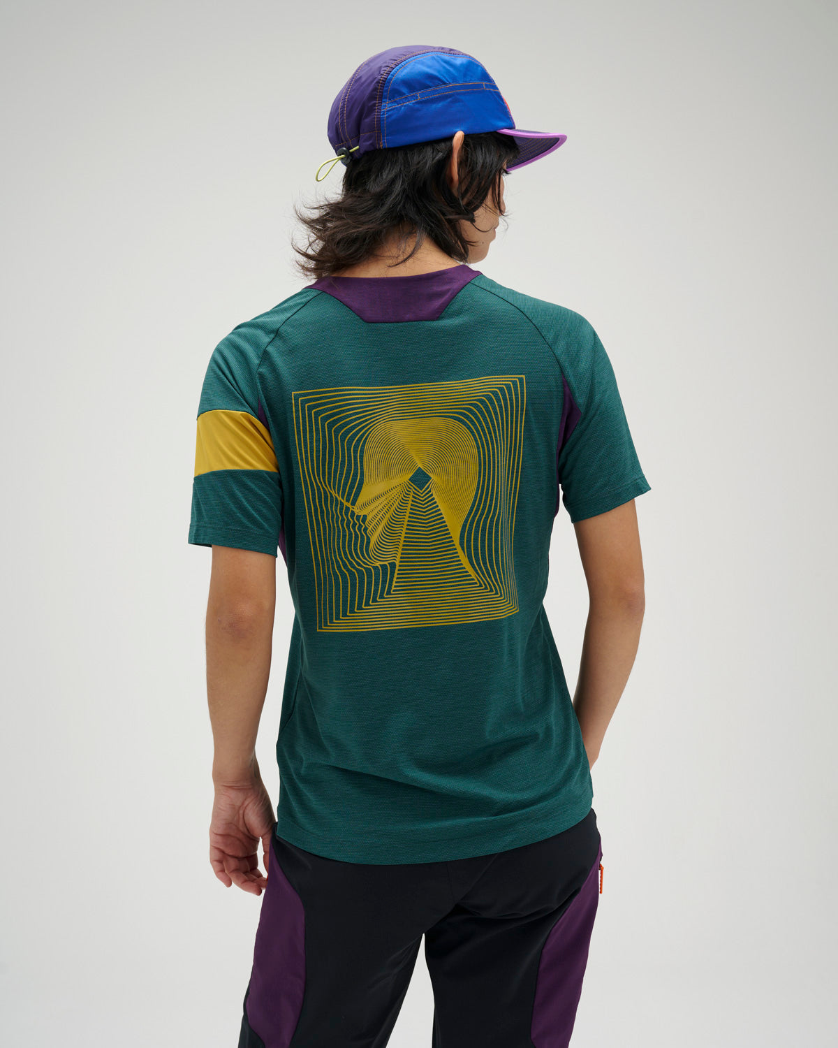 Brain Dead x Rapha Women's Trail Technical T-shirt - Dark Green 6