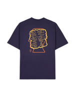 Brain Dead Sound & Fury Lineup T-Shirt - Navy 2