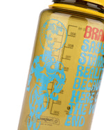 Brain Dead Stamp Out Reality Nalgene 32oz Wide Mouth - Olive / Yellow 3