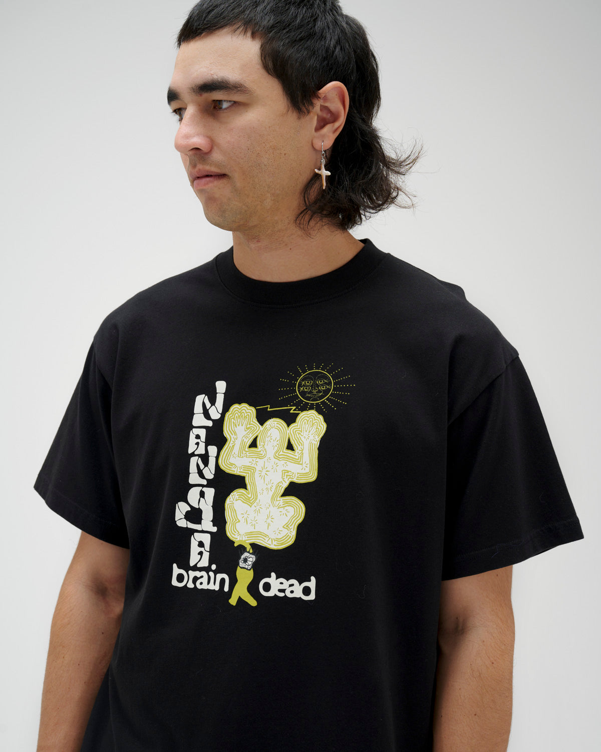 Brain Dead x Nanga Geoglyphs T-Shirt - Black 5