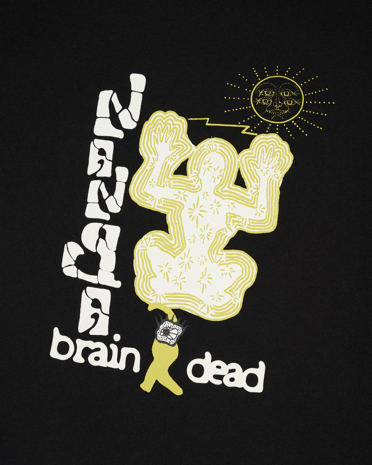 Brain Dead x Nanga Geoglyphs T-Shirt - Black 3