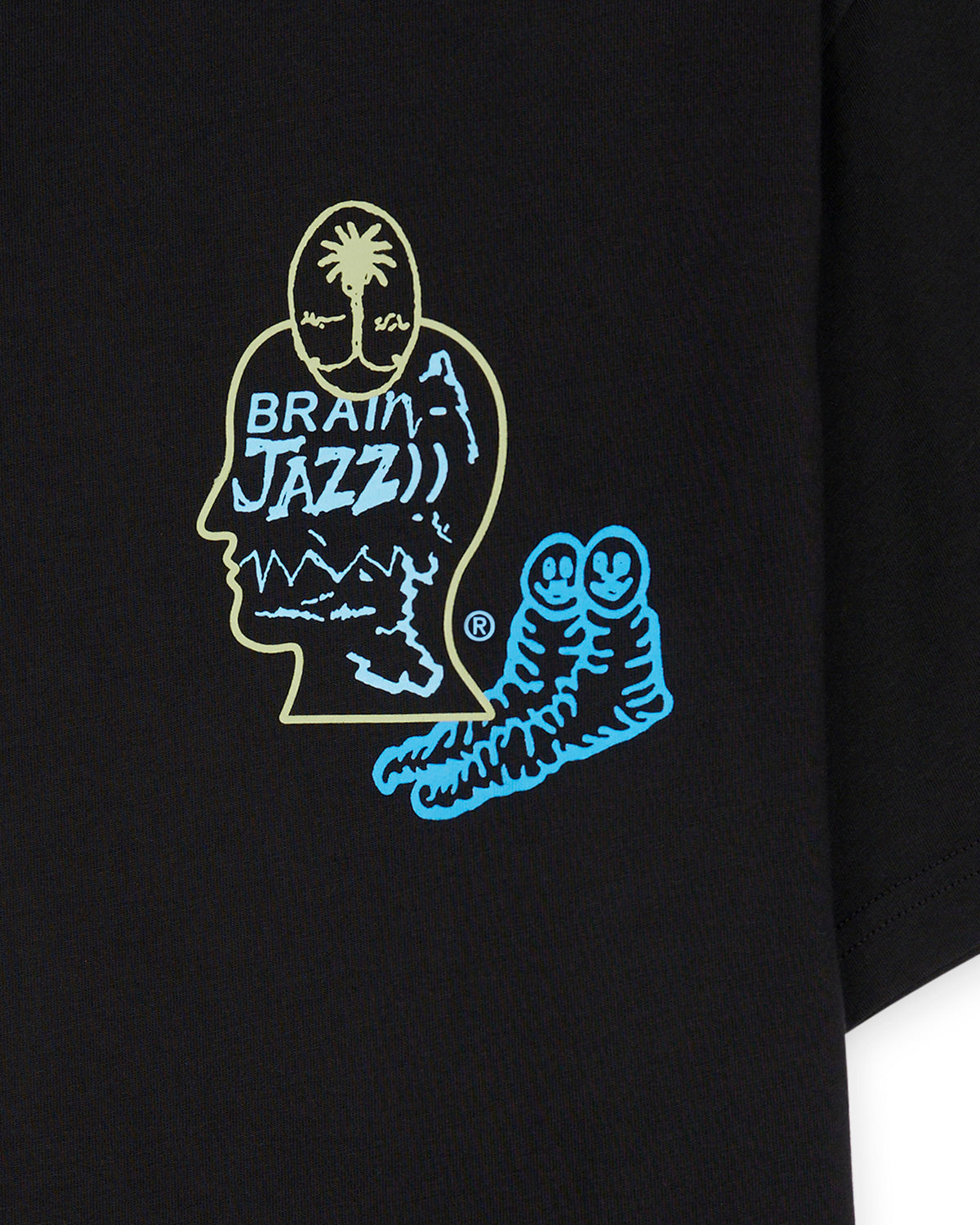 Brain Jazz T-shirt - Black 3