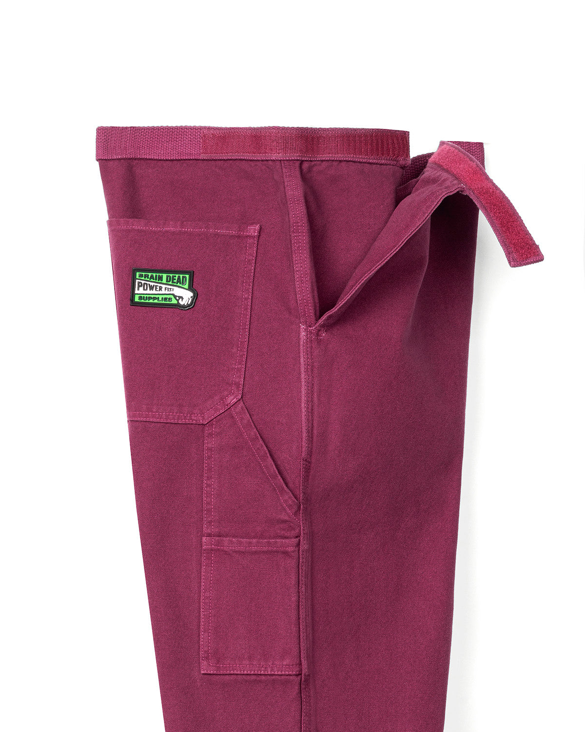 Washed Hard Ware/ Soft Wear Carpenter Pant - Plum