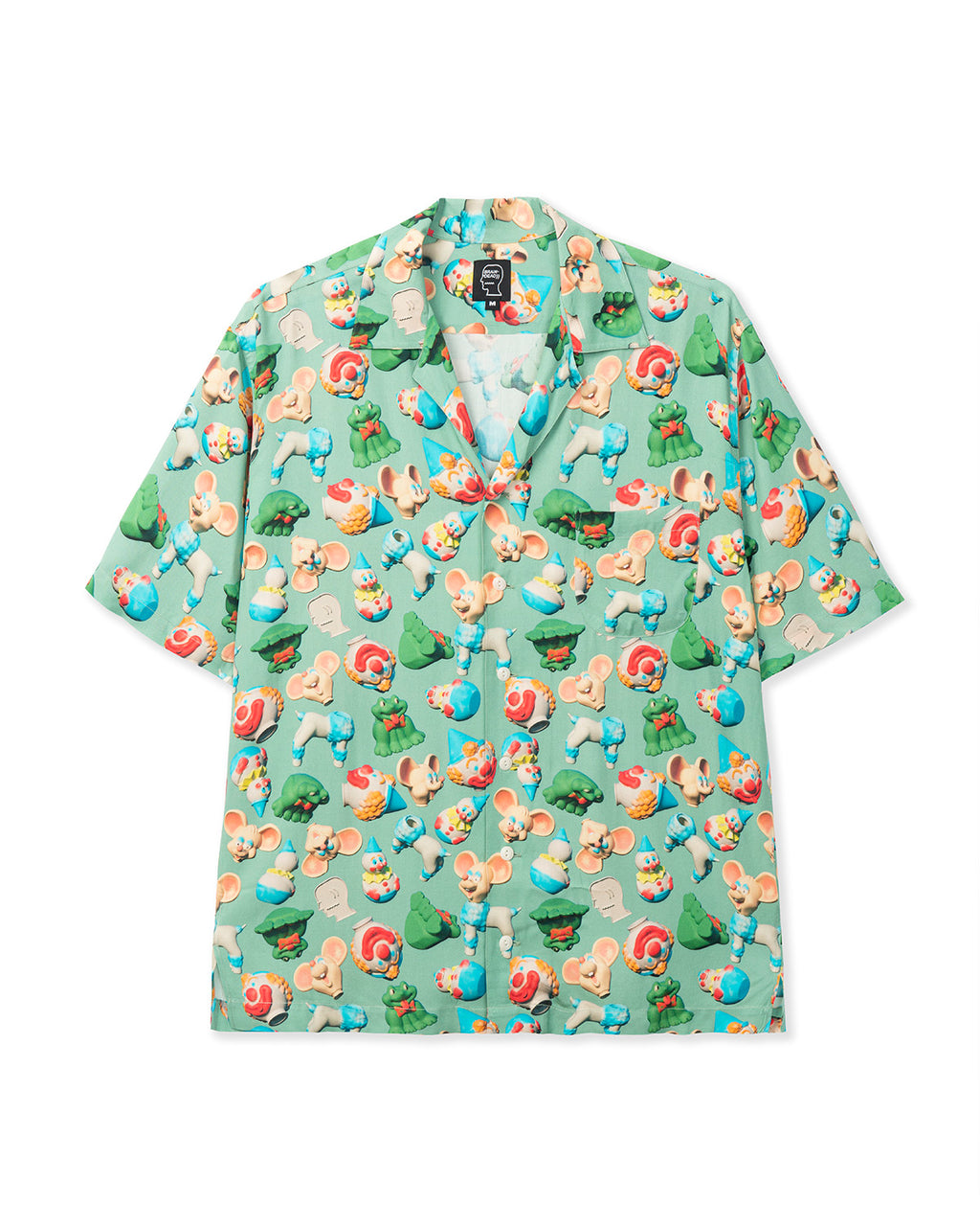 Steve Smith 3D Toy Box Short Sleeve Hawaiian Shirt - Seafoam