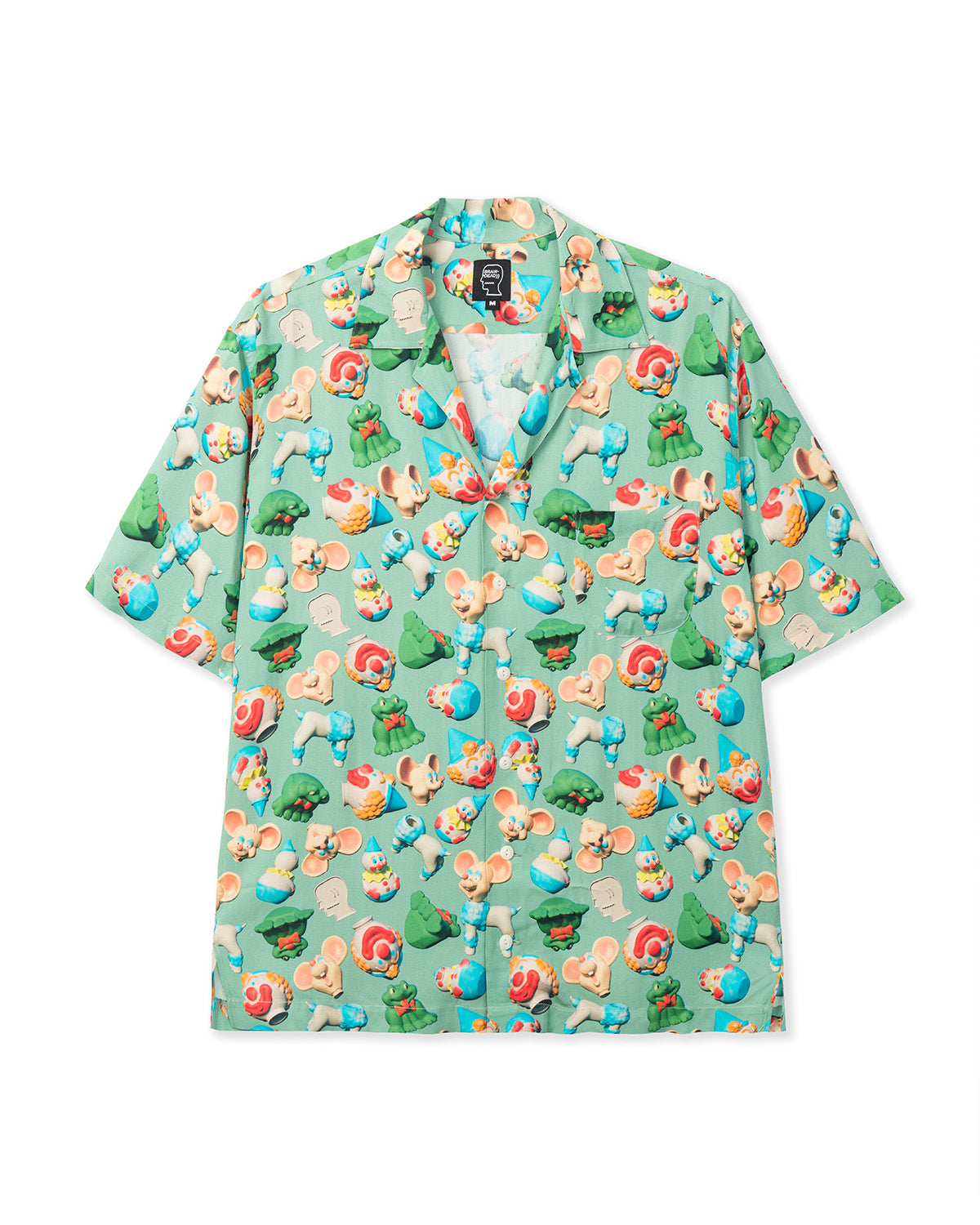 Steve Smith 3D Toy Box Short Sleeve Hawaiian Shirt - Seafoam – Brain Dead