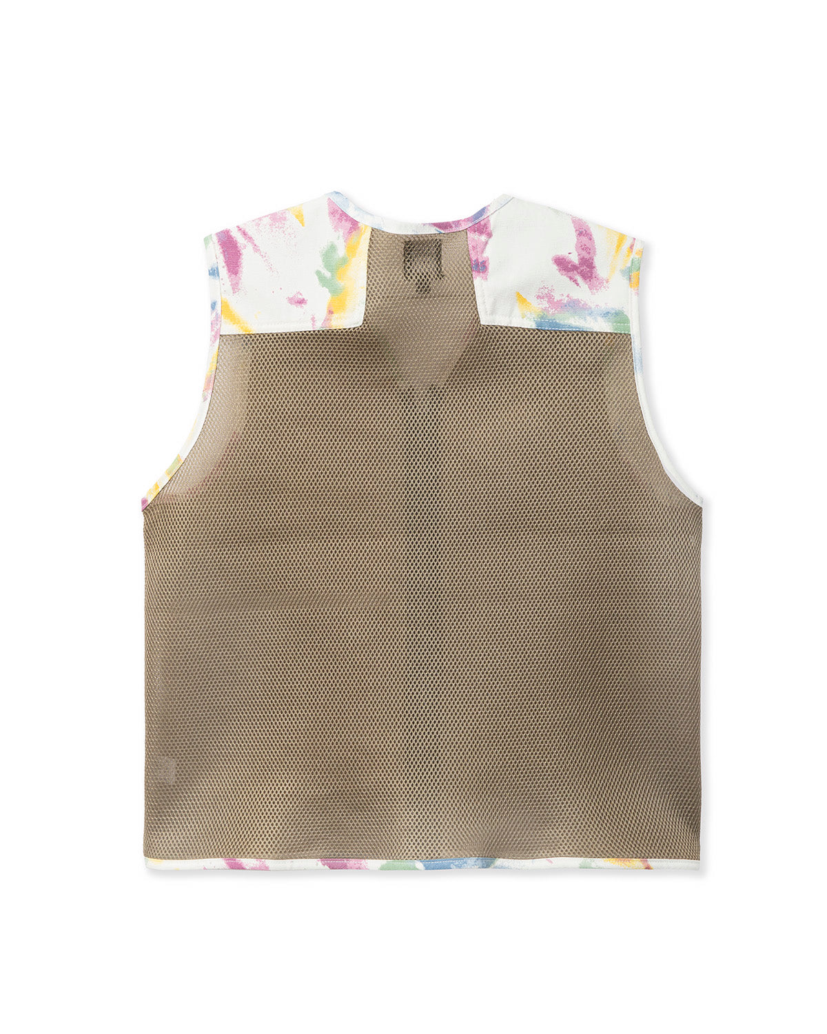 Dyed Canvas Spacer Mesh Tactical Vest - Dry Pigment Dye 2