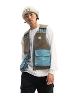 Sherpa Tactical Vest - Brown/Skyblue 8