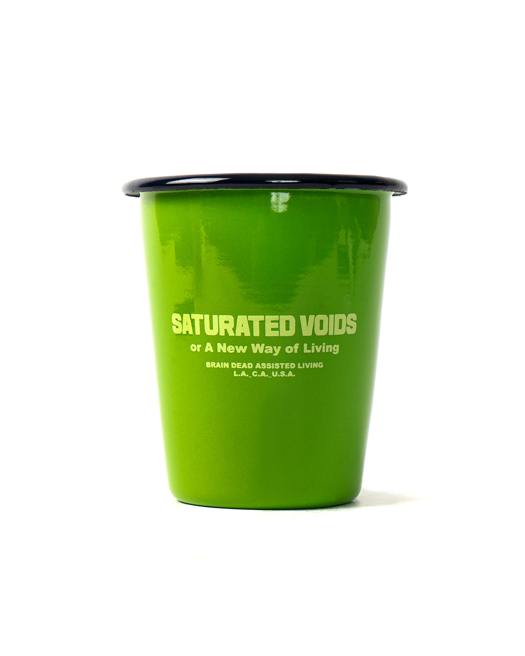 Saturated Voids Enamel Tumbler - Lizard Green 2