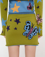 Buggin' Out Neppy Mini Skirt - Olive 6