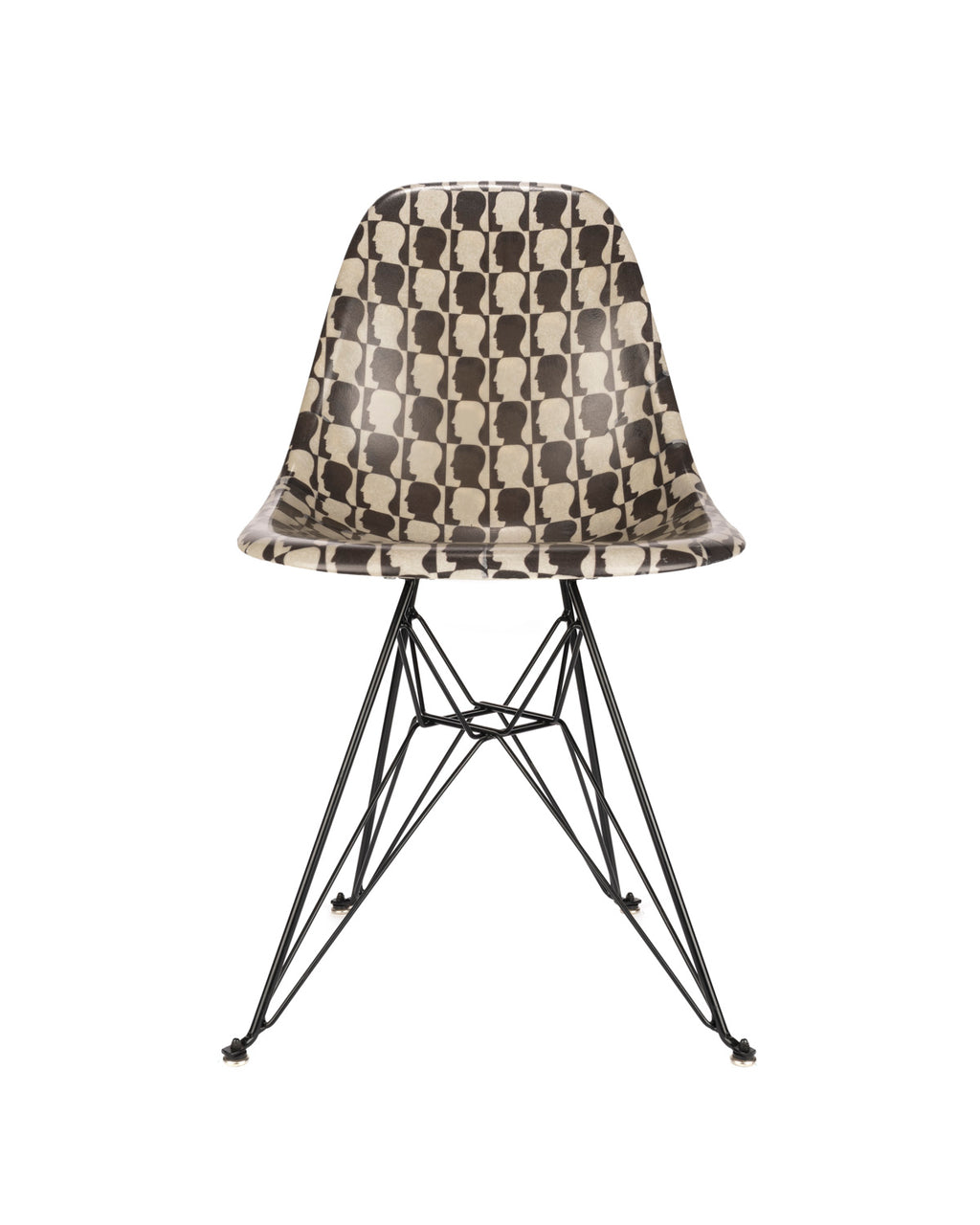 Brain Dead x Modernica Checkered Logohead Case Study® Furniture Shell Chair - Black