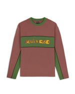Connections Long Sleeve Football Shirt - Brown Multi 1