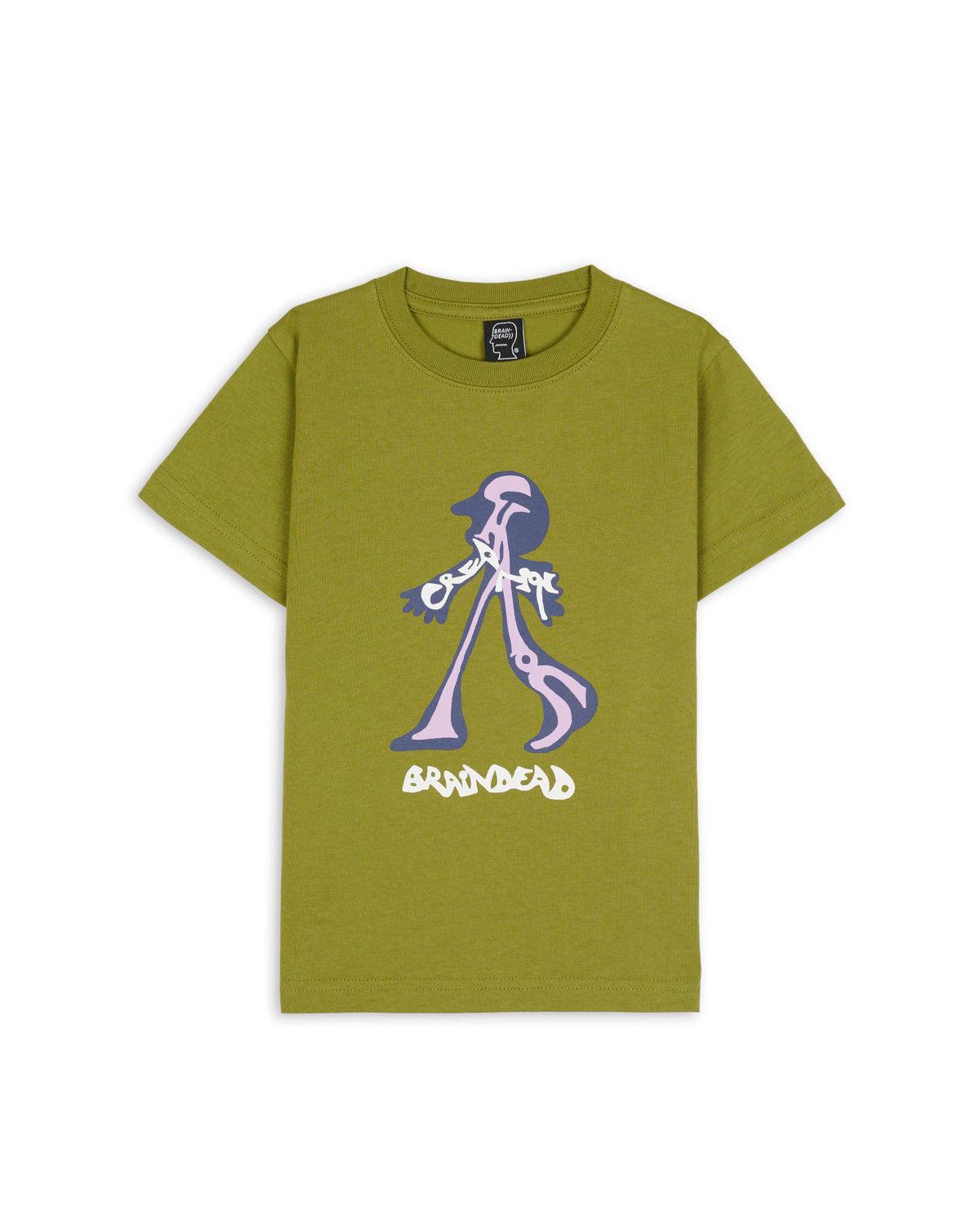 Creeper Kids T-Shirt - Moss 1