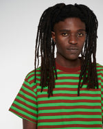 Denny Blaine Striped T-Shirt - Apple/Caramel 5