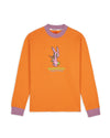 Dickies Bunny Drill Embroidered Waffle Mockneck Long Sleeve - Burnt Orange