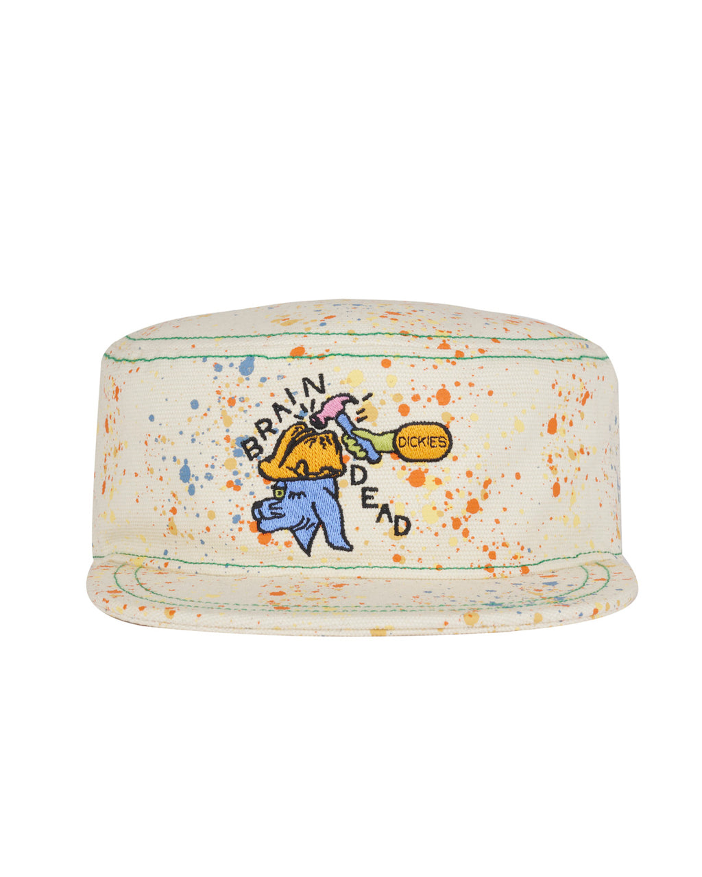 Dickies Embroidered Painters Cap - White Splatter 1