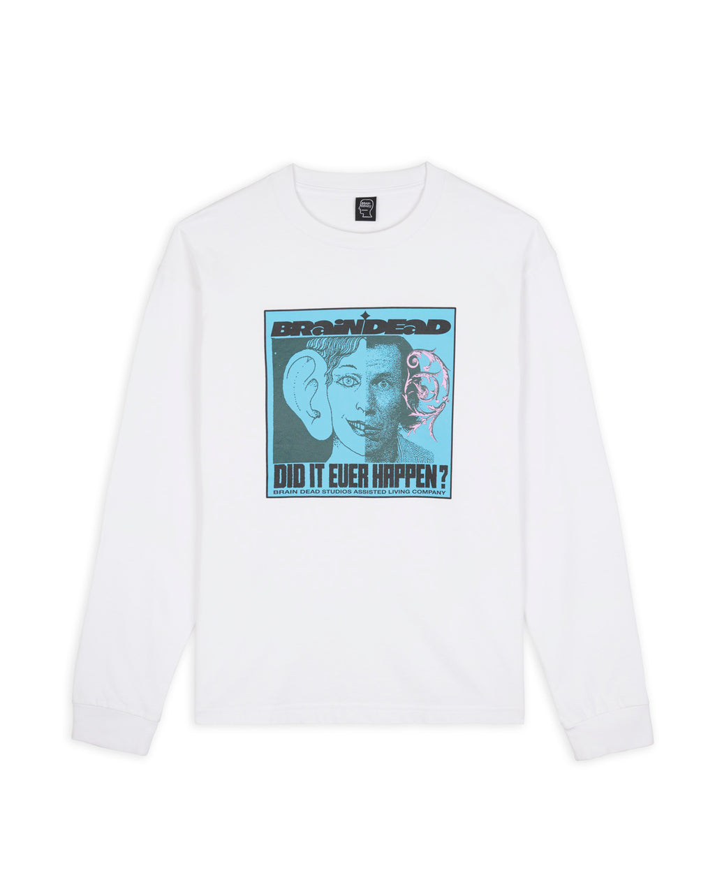 Did It Ever Happen Long Sleeve - White