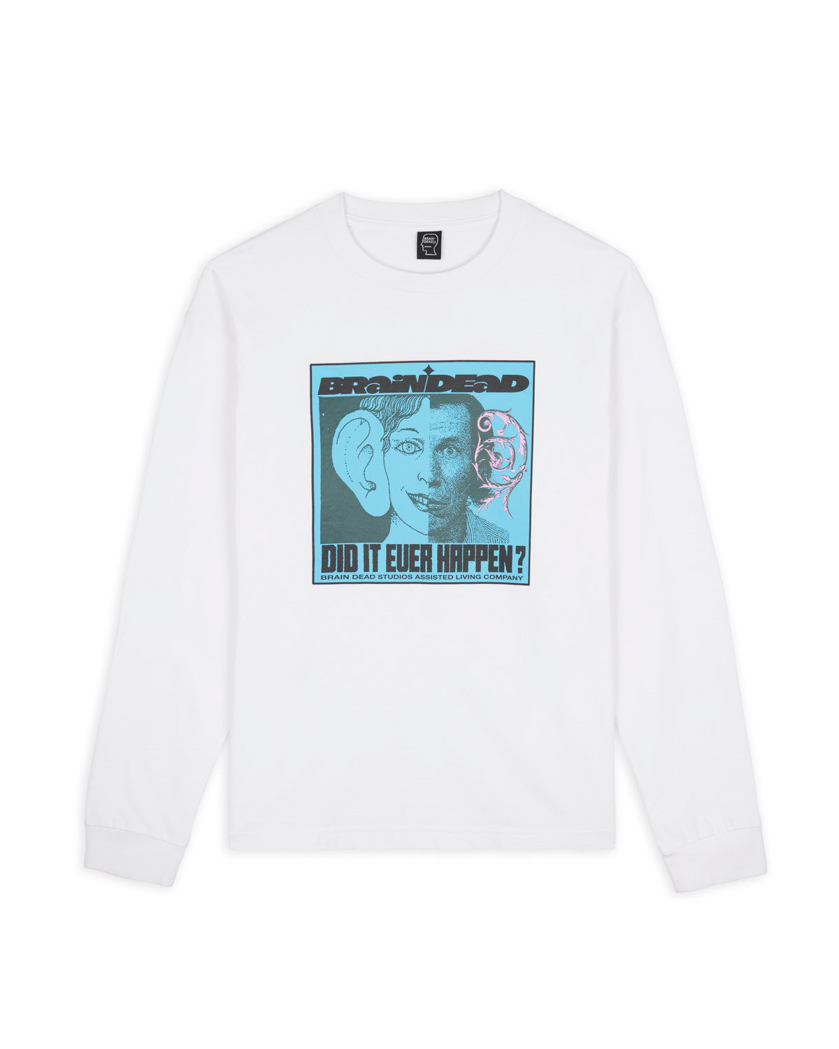 Did It Ever Happen Long Sleeve - White 1