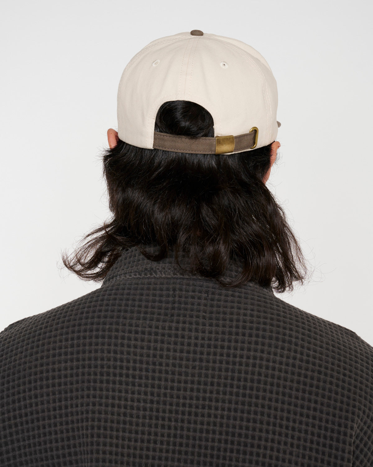 Duck Face 6 Panel Hat - Natural 6