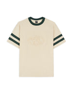 Embossed Worldwide Short Sleeve Football Shirt - Natural 1