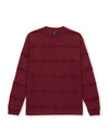 Barbed Wire Burnout Long Sleeve - Maroon