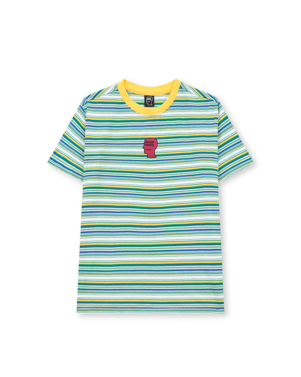 Striped Baby T-Shirt - Yellow