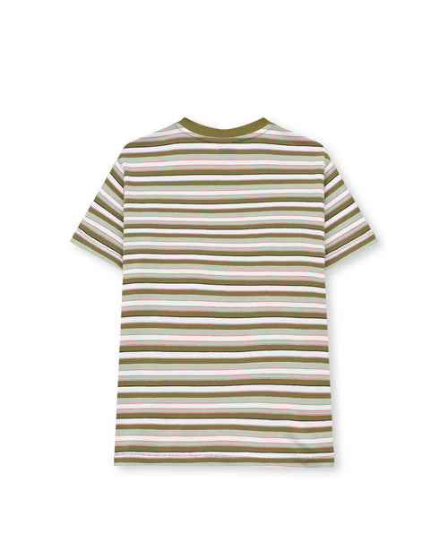 Striped Baby T-Shirt - Green 2