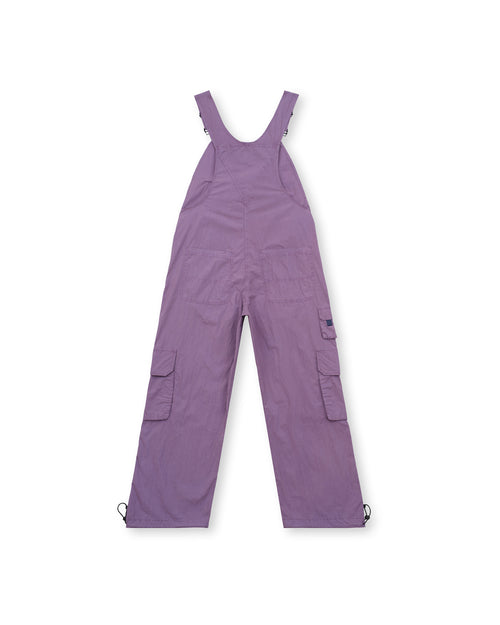 Washed Out Utility Overall - Purple 2