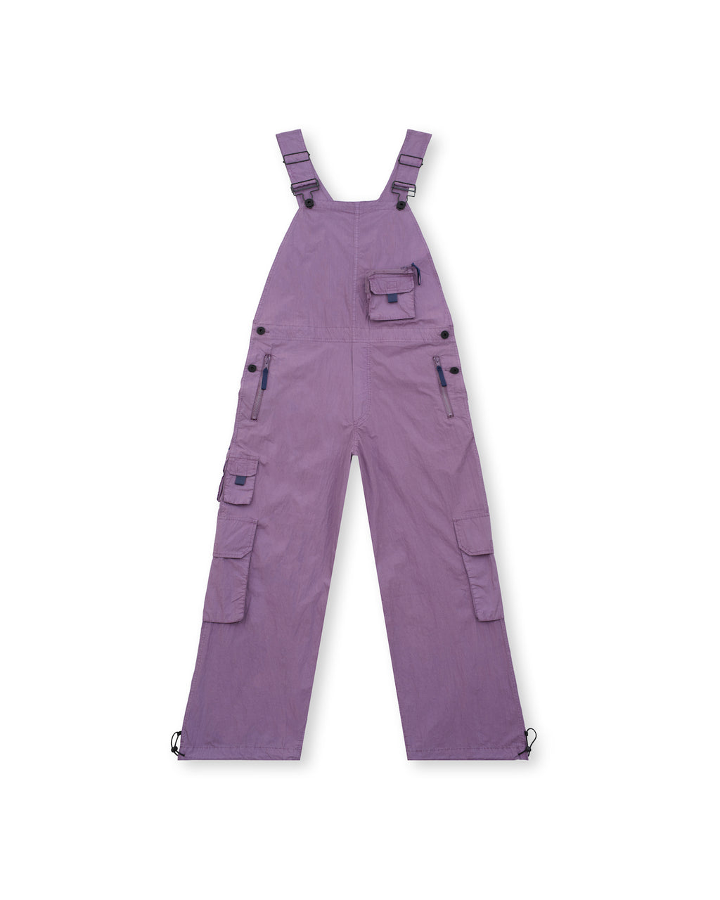 Washed Out Utility Overall - Purple