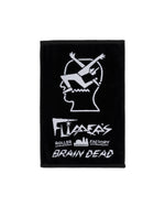 Brain Dead x Flippers Roller Factory Hand Towel - Black 1