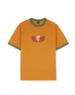 Flyers Ringer T-Shirt - Light Brown 1
