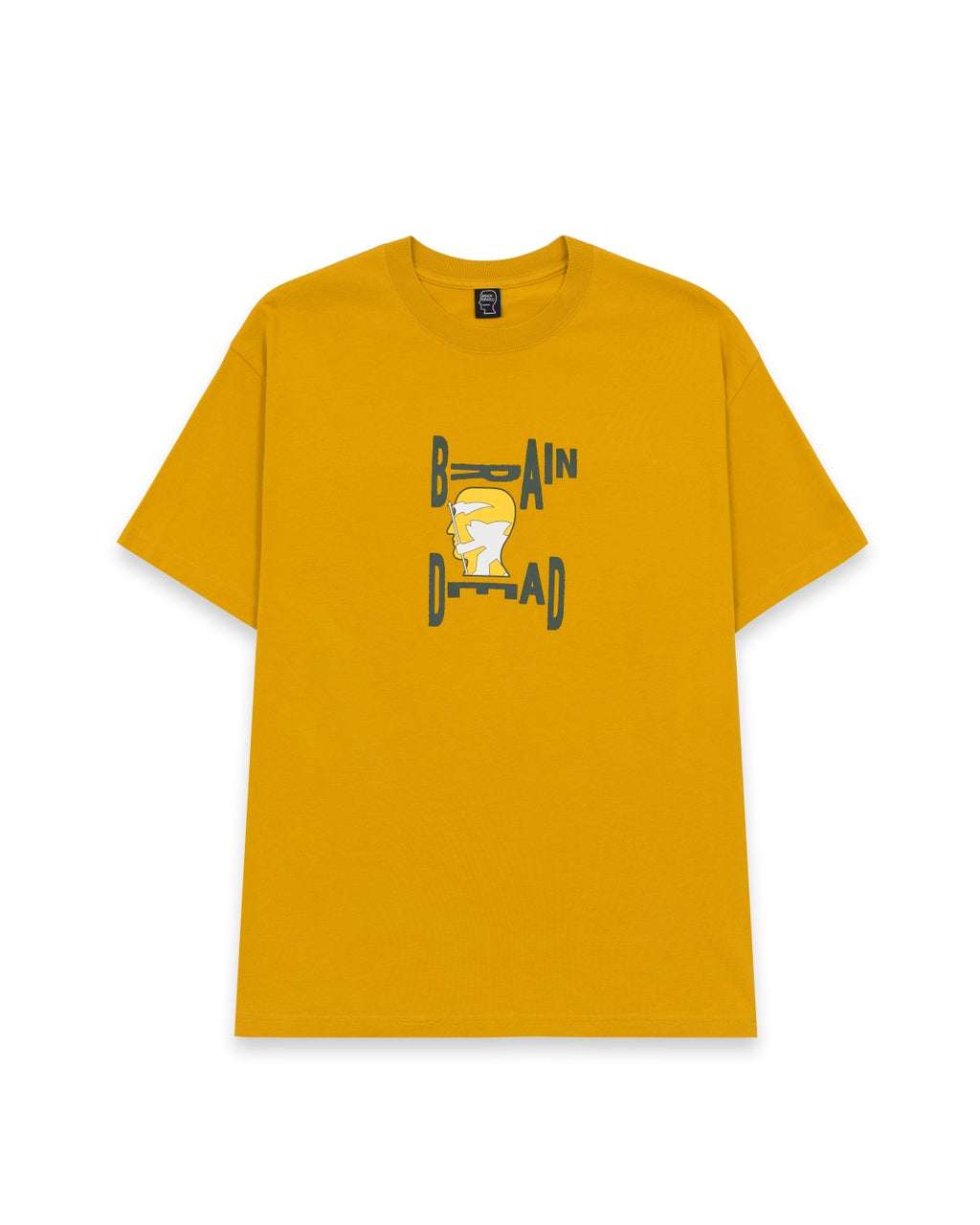 Brain Dead x Gotcha Classic T-Shirt - Gold