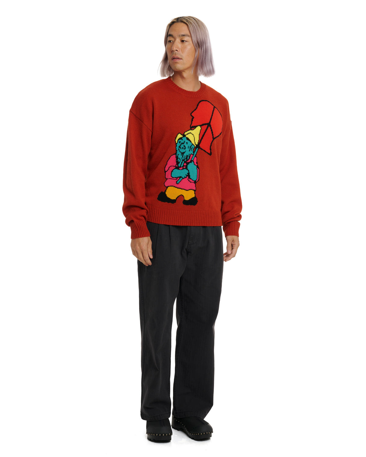 Gnome Sweater - Terracotta 4