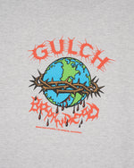 Gultch x Brain Dead Sound & Fury T-Shirt - Heather Grey 3