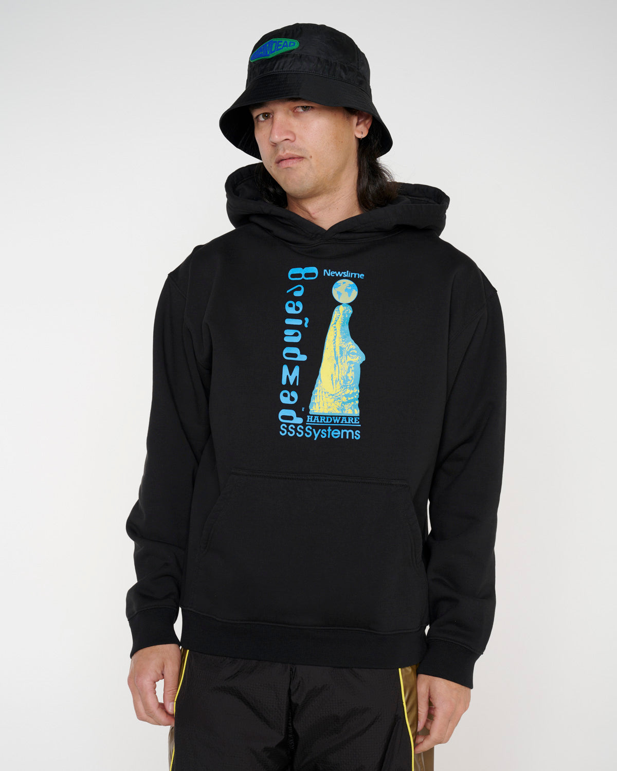 Hardware Systems Hooded Sweatshirt - Black – Brain Dead