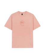 3D Embroidered Logohead Heavy Weight T-Shirt - Peach 1