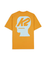 K2 x Brain Dead Logo Lockup T-Shirt - Orange 2