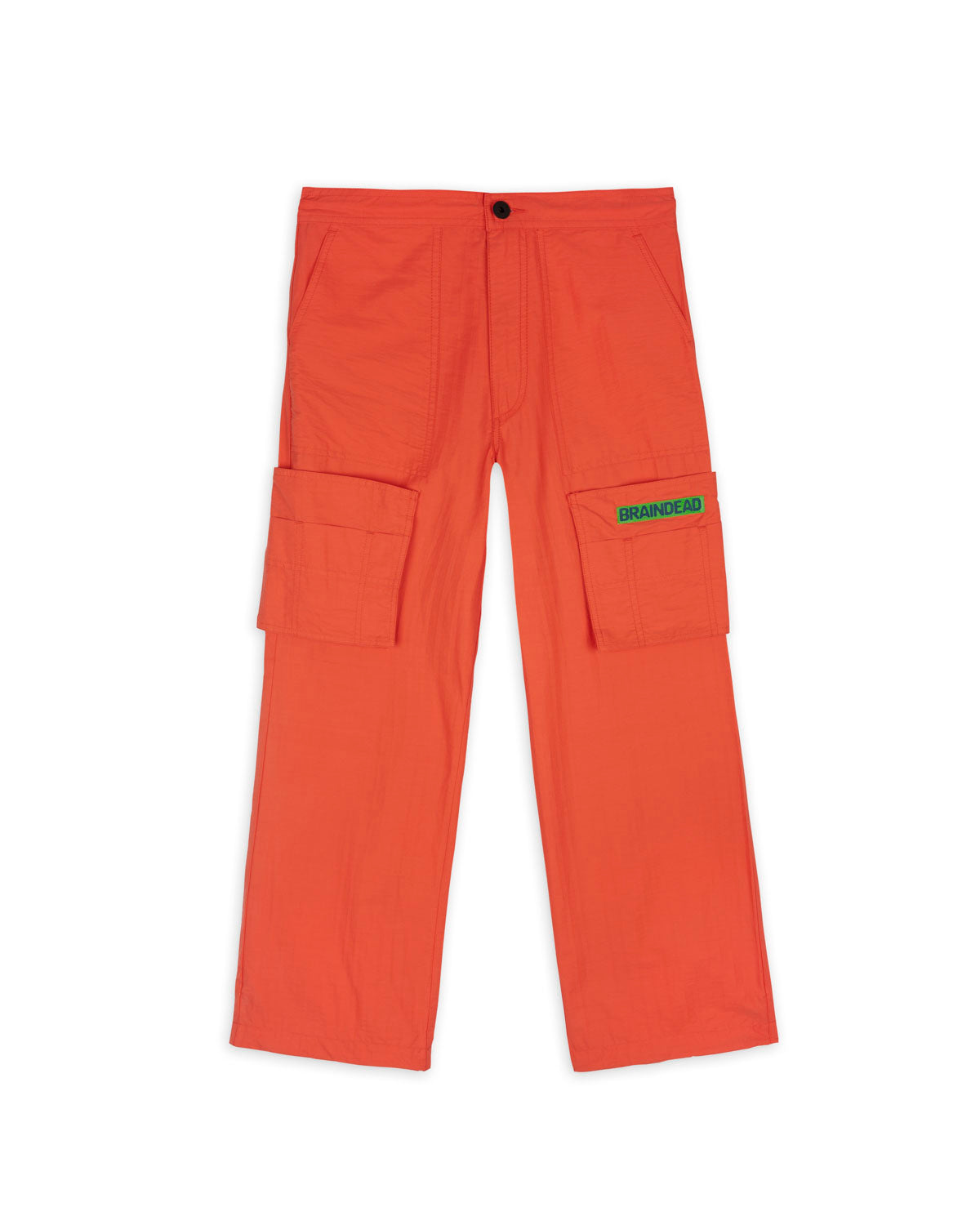Knife Pleat Run Pant - Red 1