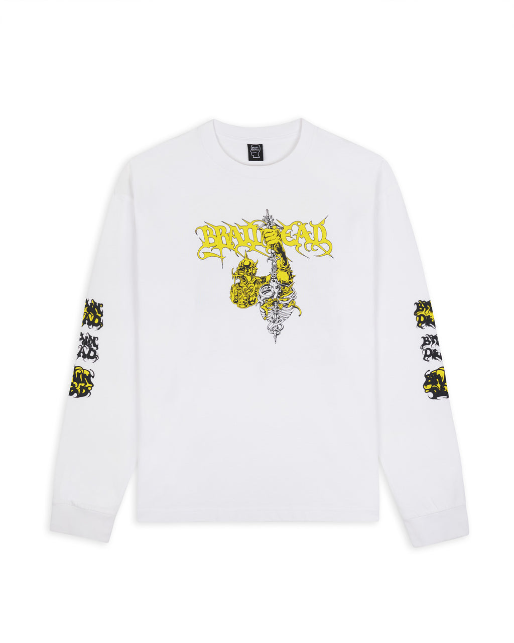 Knight Buster Long Sleeve T-Shirt - White