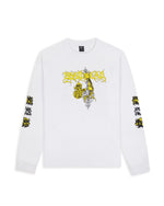 Knight Buster Long Sleeve T-Shirt - White 1