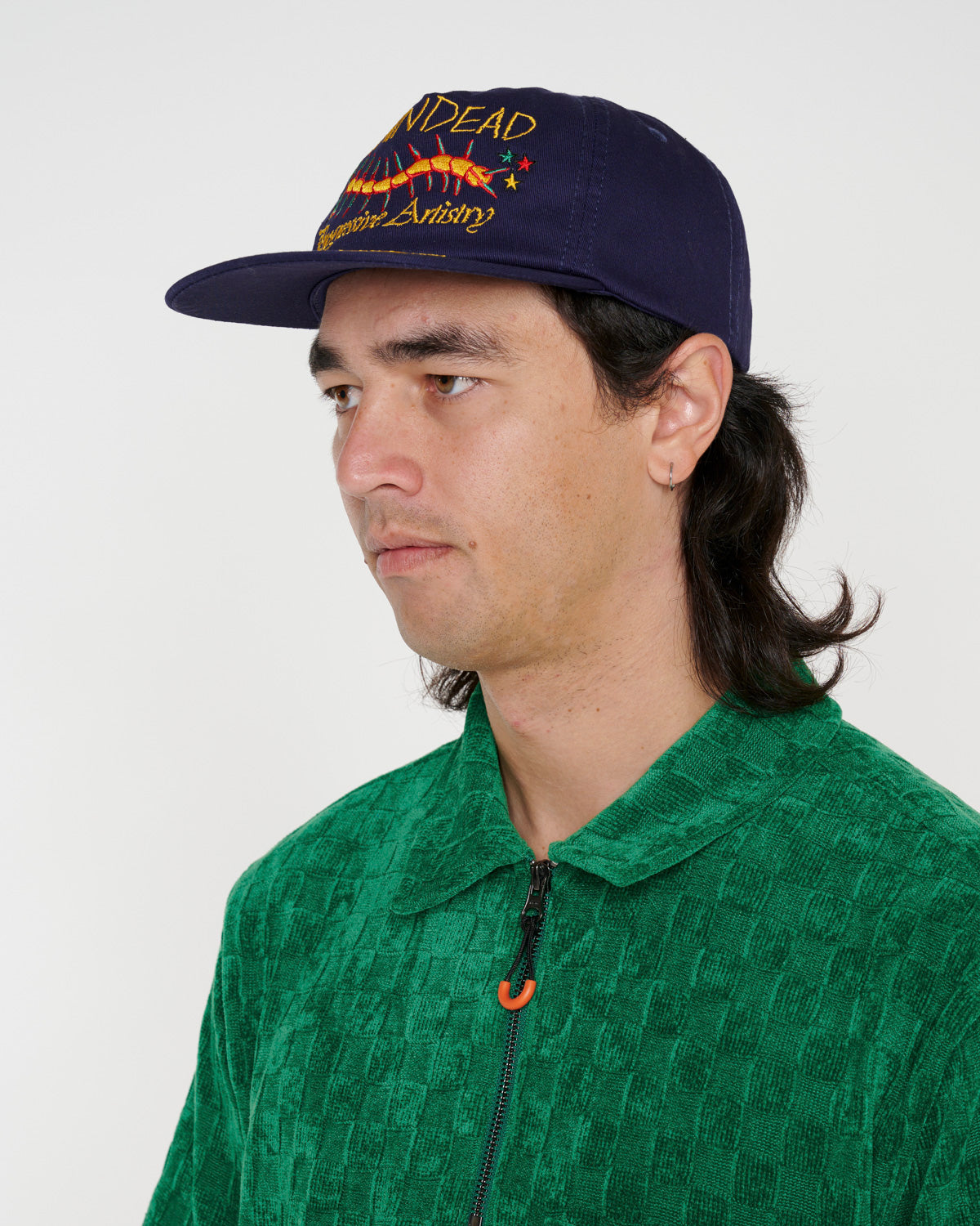 Last Dance 5 Panel Hat - Navy