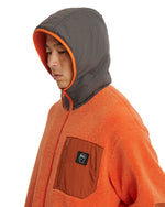 Levels Sherpa Full Zip Jacket - Orange 5