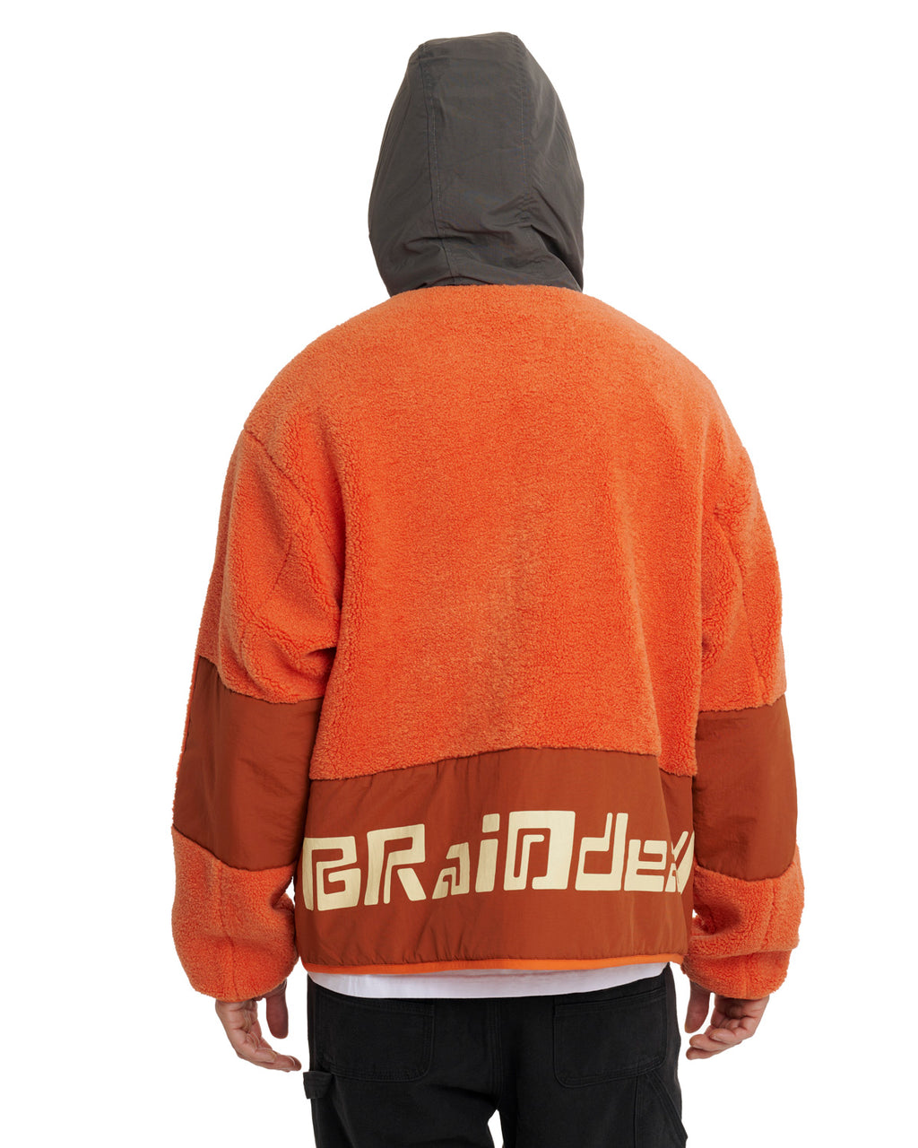 Levels Sherpa Full Zip Jacket - Orange 8